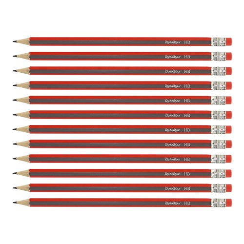 9010DataMax 9010 Graphite Pencils HB with Eraser 12 Pack_1 - Theodist