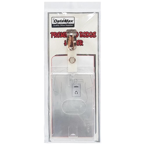 DataMax 90978 Premium ID Holder with Pocket Clip_1 - Theodist