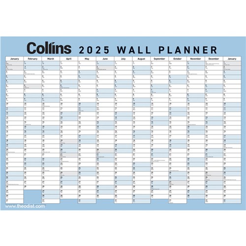 Collins 2024 Year Wall Planner Large 700x990mm_1 - Theodist