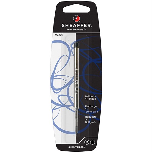 Sheaffer 9932 Ballpoint "K" Refill Medium, Black, Blue _1 - Theodist