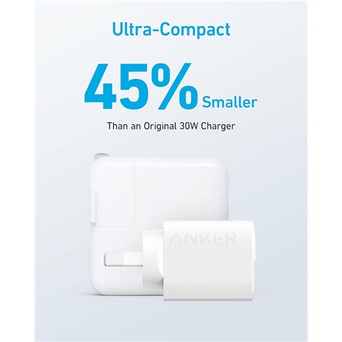 Anker 323 Charger 33W USB-C Port & USB-A Port A2331T21_4 - Theodist