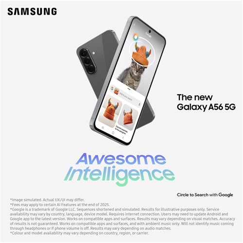 Samsung Galaxy A56 Mobile Phone 5G, 8GB, 256GB Dual SIM A566ED_2 - Theodist