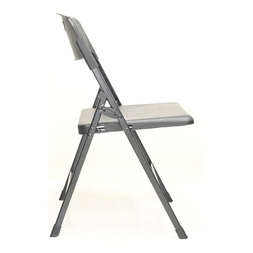 Folding Plastic Chair A8106 Black_1 - Theodist