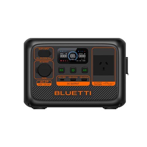 Bluetti AC2P Portable Power Station 300W 230.4Wh P-AC2P-AU-GY-BL-010_1 - Theodist