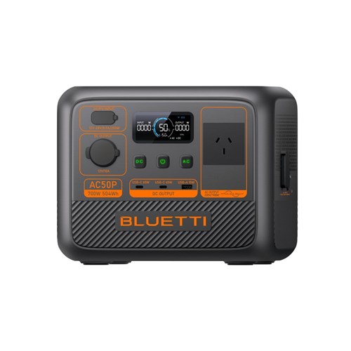 Bluetti AC50P Portable Power Station, 700W, 504Wh P-AC50P-AU-GY-BL-010_3 - Theodist