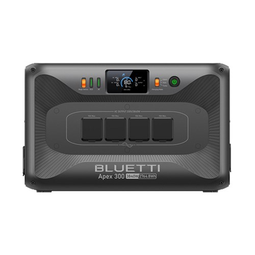 Bluetti APEX300 Portable Power Station, 2764.8Wh, P-APEX300-AU-GY-BL-010_1 - Theodist
