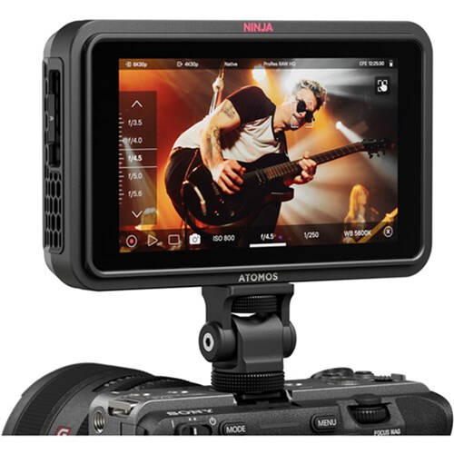 Atomos Ninja Raw HDMI I/O, 1500 NITS, 5.2" Touchscreen Recorder Monitor, USB-C ATOMNJRW01_5 - Theodist