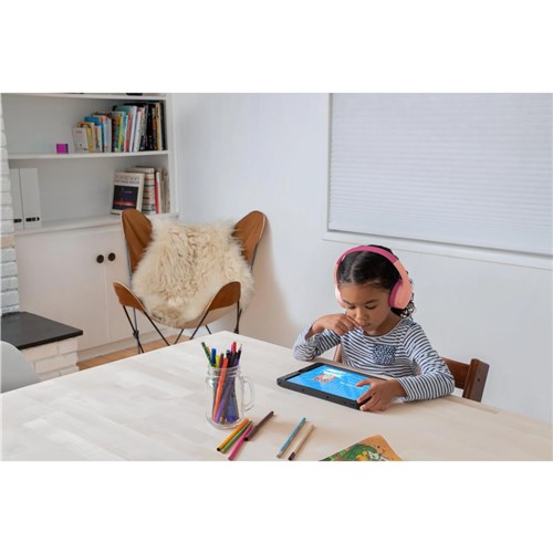 Belkin On-Ear Wireless Headphones for Kids, USB-C, Pink, AUD002BTPKV3_3 - Theodist