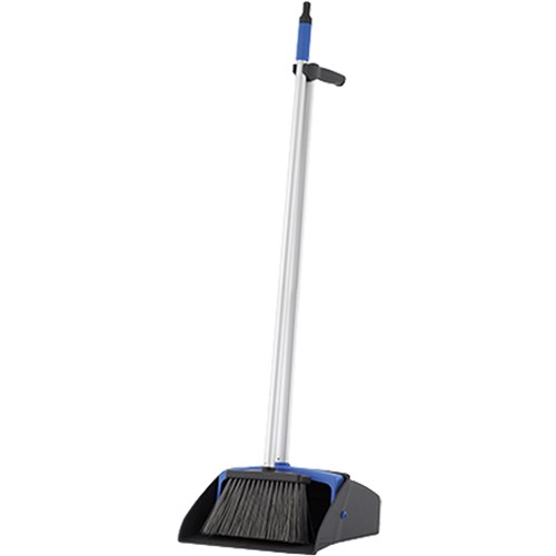 Oates B-11116PB Platinum Lobby Pan Set Blue for General Cleaning - Theodist