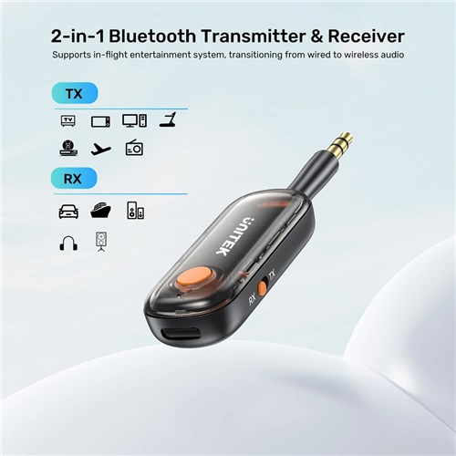 Unitek B1111A01 2-in-1 Bluetooth Transmitter/Receiver Adapter_1 - Theodist
