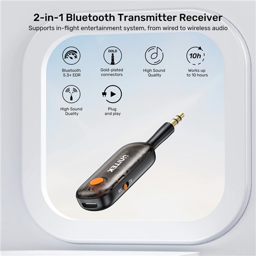 Unitek B1111A01 2-in-1 Bluetooth Transmitter/Receiver Adapter_10 - Theodist