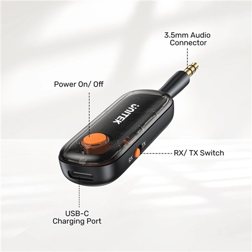 Unitek B1111A01 2-in-1 Bluetooth Transmitter/Receiver Adapter_9 - Theodist