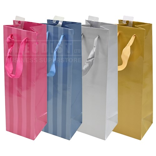 Artwrap BAG3J Bottle Bag Assorted 100x90x330mm - Theodist