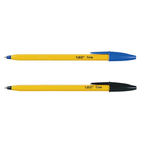 Bic BIC213 Original Orange Ballpoint Pen Fine 0.8mm - Theodist