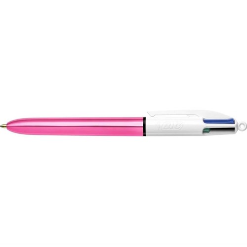 BIC 4 Colours Shine & Grip Medium 1.0mm Ballpoint Pens_4 - Theodist