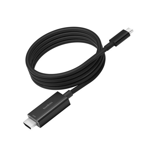 Belkin AVC012BT2MBK 2M USB-C to HDMI Cable Supports 4K/8K Resolution - Theodist