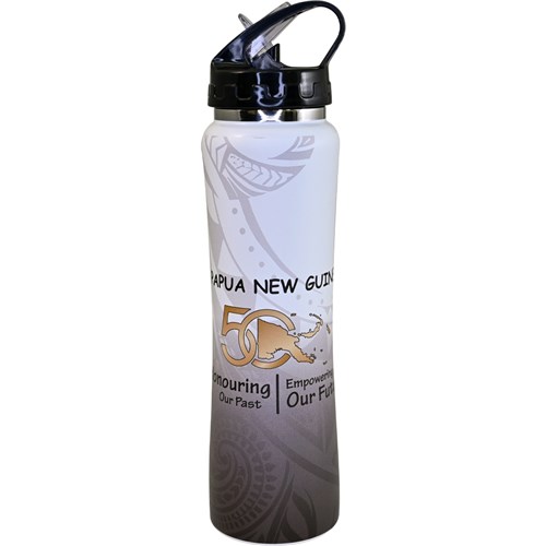50th PNG Independence Drink Bottle Double Wall Thermo_1 - Theodist