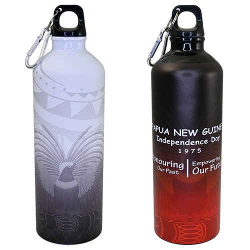 50th PNG Independence Drink Bottle Customized Print Aluminium - Theodist