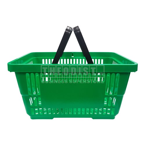 Bexly BX2200 Shopping Basket with Handles 22L_Green - Theodist
