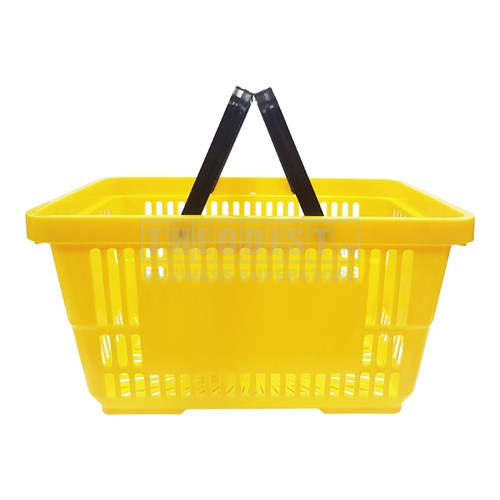 Bexly BX2200 Shopping Basket with Handles 22L_Yellow - Theodist
