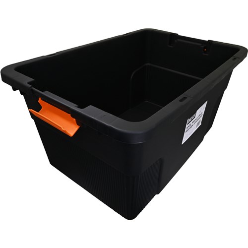 Bexly BX6742 Plastic Heavy Duty Storage Container 100L Black 755x515x380mm_2 - Theodist