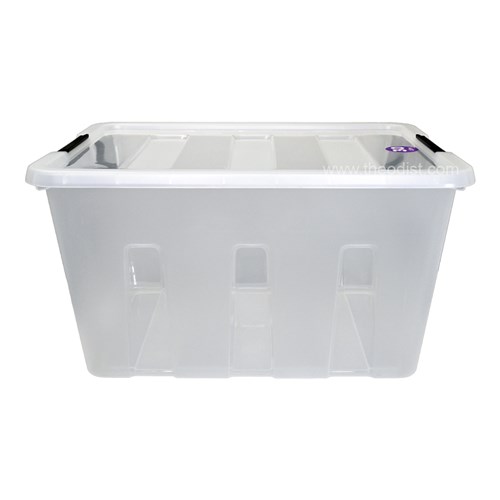 Bexly BX90018 Plastic Storage Container 30L Clear 255x480x345mm_2 - Theodist