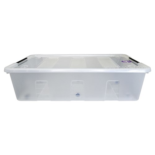 Bexly BX90019 Plastic Storage Container 40L Clear 180x680x450mm_1 - Theodist