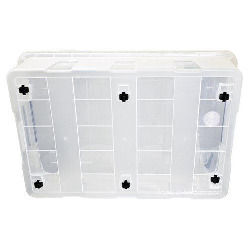 Bexly BX90019 Plastic Storage Container 40L Clear 180x680x450mm_2 - Theodist