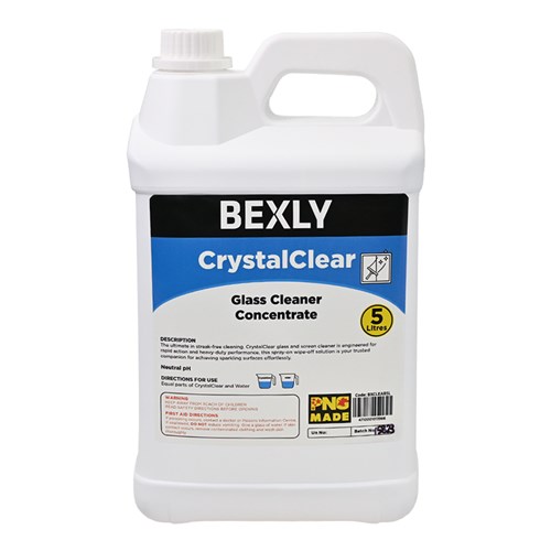 Bexly BXCLEAR5L CrystalClear Glass Cleaner Concentrate 5L_1 - Theodist