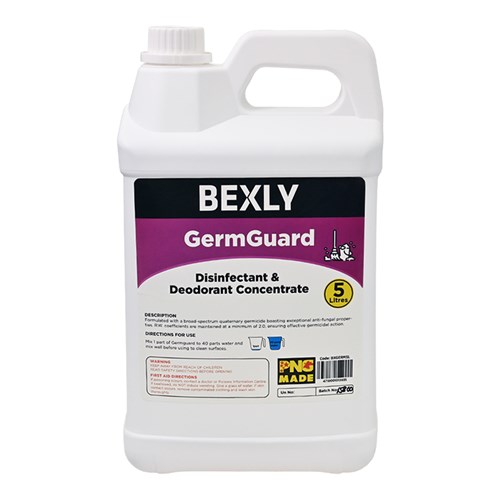 Bexly BXGERM5L GermGuard Disinfectant & Deodorant Concentrate 5L_1 - Theodist