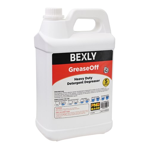 Bexly BXGREASE5L Grease Off Heavy Duty Detergent Degreaser 5L - Theodist