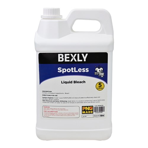 Bexly BXSPOT5L SpotLess Liquid Bleach 5L_1 - Theodist