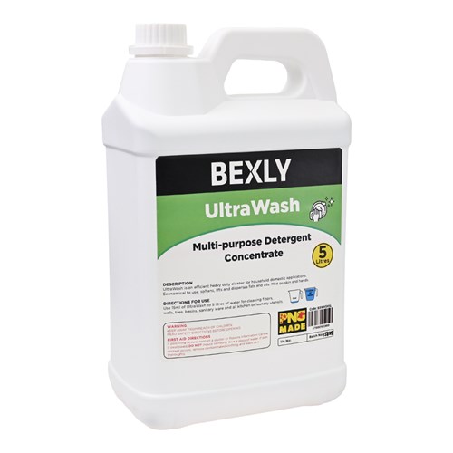 Bexly BXWASH5L UltraWash Multi-purpose Detergent Concentrate 5L - Theodist