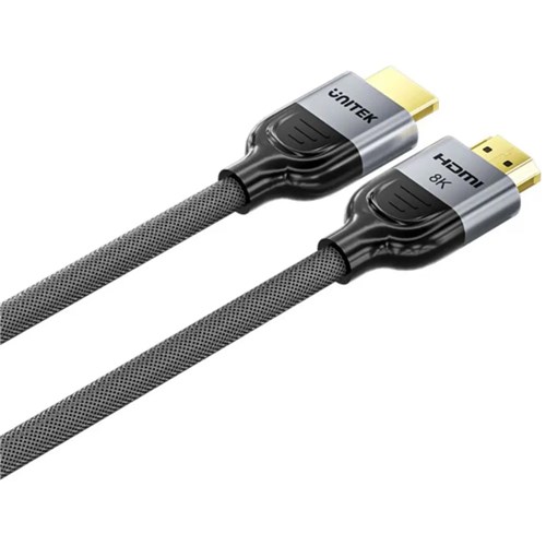 Unitek C11093RGY01-1.5M 8K 60Hz 48Gbps HDMI 2.1 Cable Male 1.5M Braided Nylon_1 - Theodist