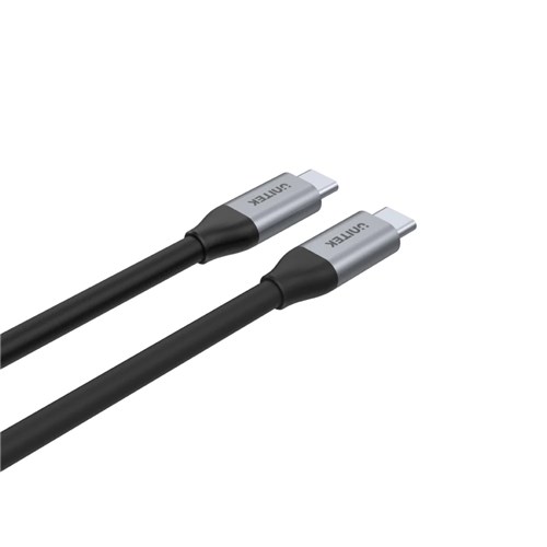 Unitek C14082ABK USB-C Male to Male Fast Data & Charging Cable 1M, 4K@60Hz, 100W_1 - Theodist