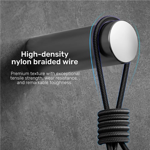 Unitek C14101AGY01-1.5M 3-in-1 USB-C, Micro USB, Lightning, USB-C Cable, 1.5M_3 - Theodist
