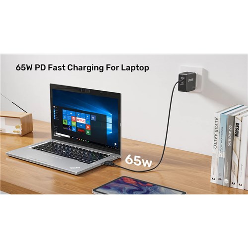 Unitek C14116BK 65W USB-C to DC Cable, 5.5x2.5mm, 1.8M, Power Charging 20V 3.25_4 - Theodist