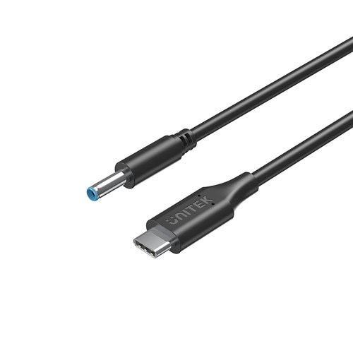 Unitek C14117BK-1.8M 65W USB-C to DC Cable, 4.5 x 3mm, 1.8M Power Charging Cable for HP Laptop - Theodist