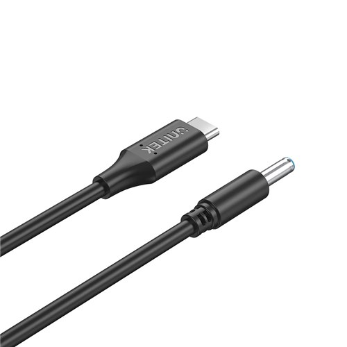 Unitek C14117BK-1.8M 65W USB-C to DC Cable, 4.5 x 3mm, 1.8M Power Charging Cable for HP Laptop_1 - Theodist