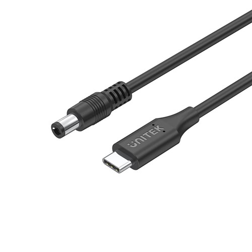 Unitek C14119BK 65W USB-C to DC 5.5*1.7mm Power Charing Cable 20V 3.25A - Theodist