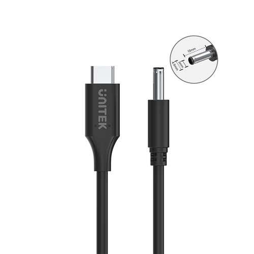Unitek C14120BK-1.8M 65W USB-C to DC 4.5*3.0mm Power Charging Cable 20V 3.25A_2 - Theodist