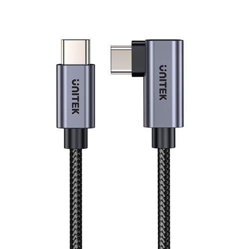 Unitek C14123BK-2M Cable Charging USB-C Male to Male PD 2m 100W Black - Theodist