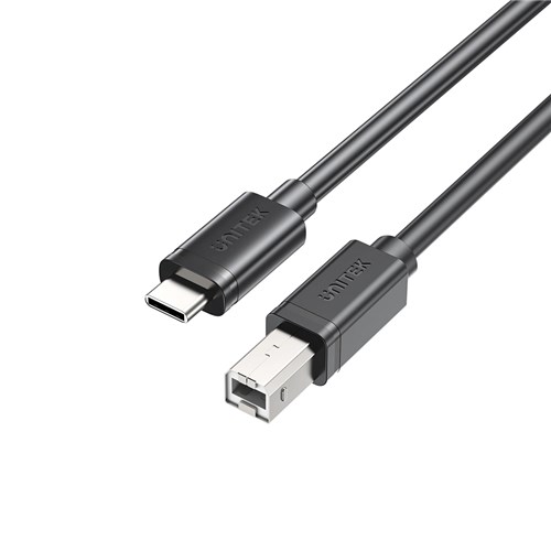 Unitek C14140ABK03-1M USB-C to USB-B 1M Data & Charging Cable 480Mbps - Theodist