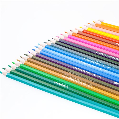 iSelect C144-24 Coloured Pencil, 24 Colours_3 - Theodist