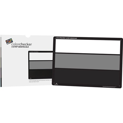 Colorchecker Calibrite 3-Step Greyscale CCGS - Theodist
