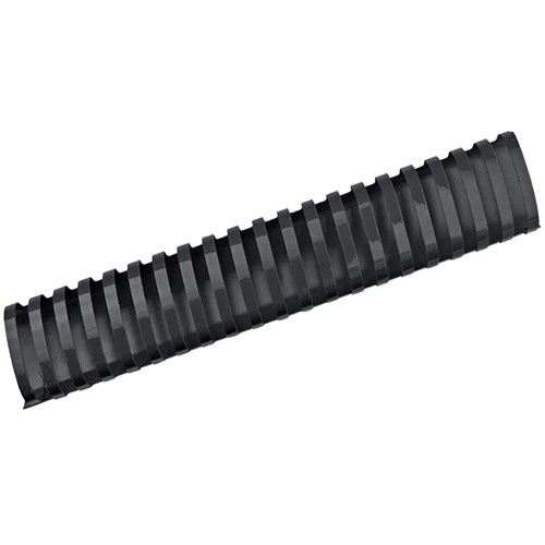 DSB COMB50 Comb Binder 50mm 21 Rings Binds Up To 400 Sheets_Black - Theodist