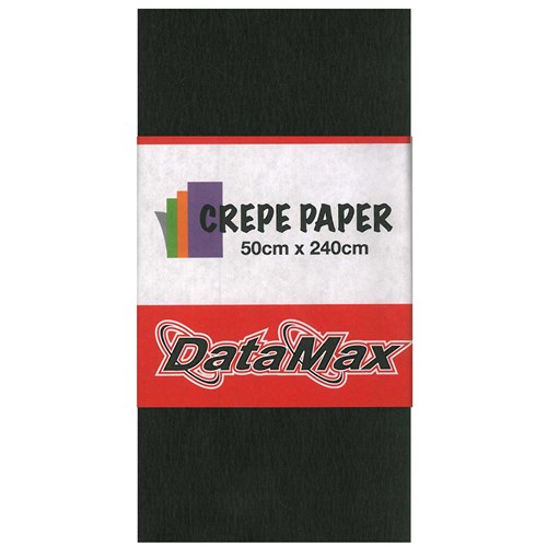 DataMax CP8000 Crepe Paper Assorted 50x240cm_BLK - Theodist