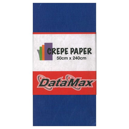 DataMax CP8000 Crepe Paper Assorted 50x240cm_BLU - Theodist