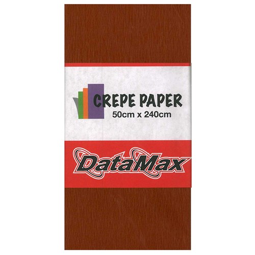 DataMax CP8000 Crepe Paper Assorted 50x240cm_BRN - Theodist