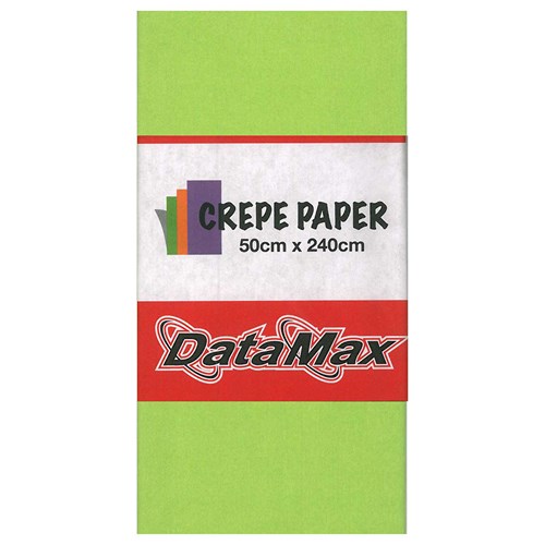 DataMax CP8000 Crepe Paper Assorted 50x240cm_LGN - Theodist